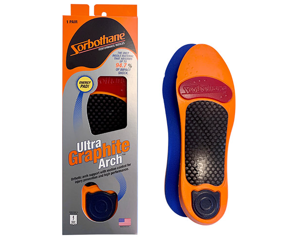 Graphite High Arch Support Insole 
